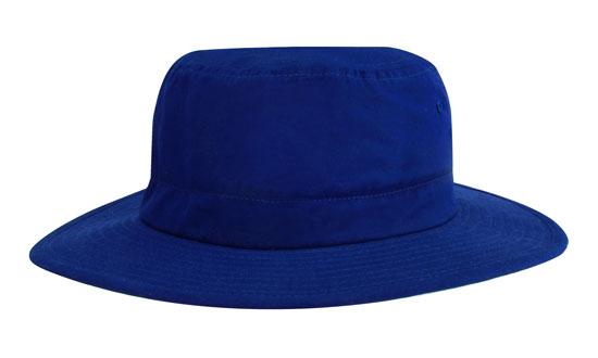Headwear Micro Fibre Bucket Hat X12 - 4134 Cap Headwear Professionals Royal S-M 