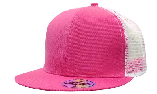 Headwear Mesh Back Premium American/t X12 - 4138 Cap Headwear Professionals Pink One Size 