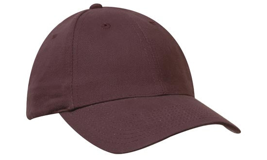 Headwear Brushed Heavy Cotton Cap X12 - 4199 Cap Headwear Professionals Brown One Size 