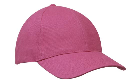 Headwear Brushed Heavy Cotton Cap X12 - 4199 Cap Headwear Professionals Hot Pink One Size 