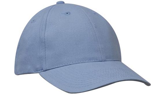 Headwear Brushed Heavy Cotton Cap X12 - 4199 Cap Headwear Professionals Powder Blue One Size 