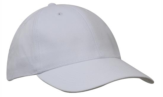 Headwear Brushed Heavy Cotton Cap X12 - 4199 Cap Headwear Professionals White One Size 