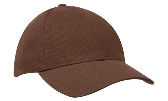 Headwear Brushed Heavy Cotton Cap X12 - 4199 Cap Headwear Professionals Maroon One Size 