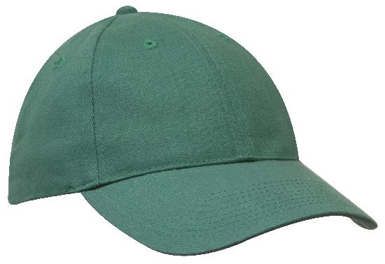 Headwear Brushed Heavy Cotton Cap X12 - 4199 Cap Headwear Professionals Emerald One Size 