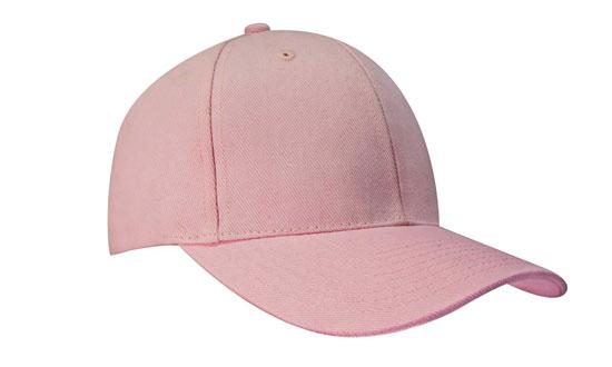 Headwear Brushed Heavy Cotton Cap X12 - 4199 Cap Headwear Professionals Light Pink One Size 
