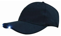 Headwear Bhc Cap With Led Lights X12 - 4202 Cap Headwear Professionals Navy One Size 