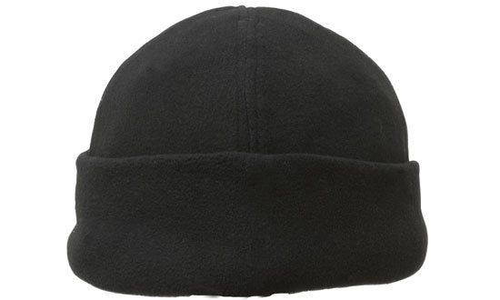 Headwear Micro Fleece Beanie X12 Cap Headwear Professionals Black One Size 