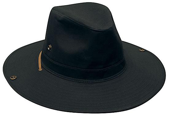 Headwear Safari Cotton Twill Hat X12 - 4275 Cap Headwear Professionals Black S 