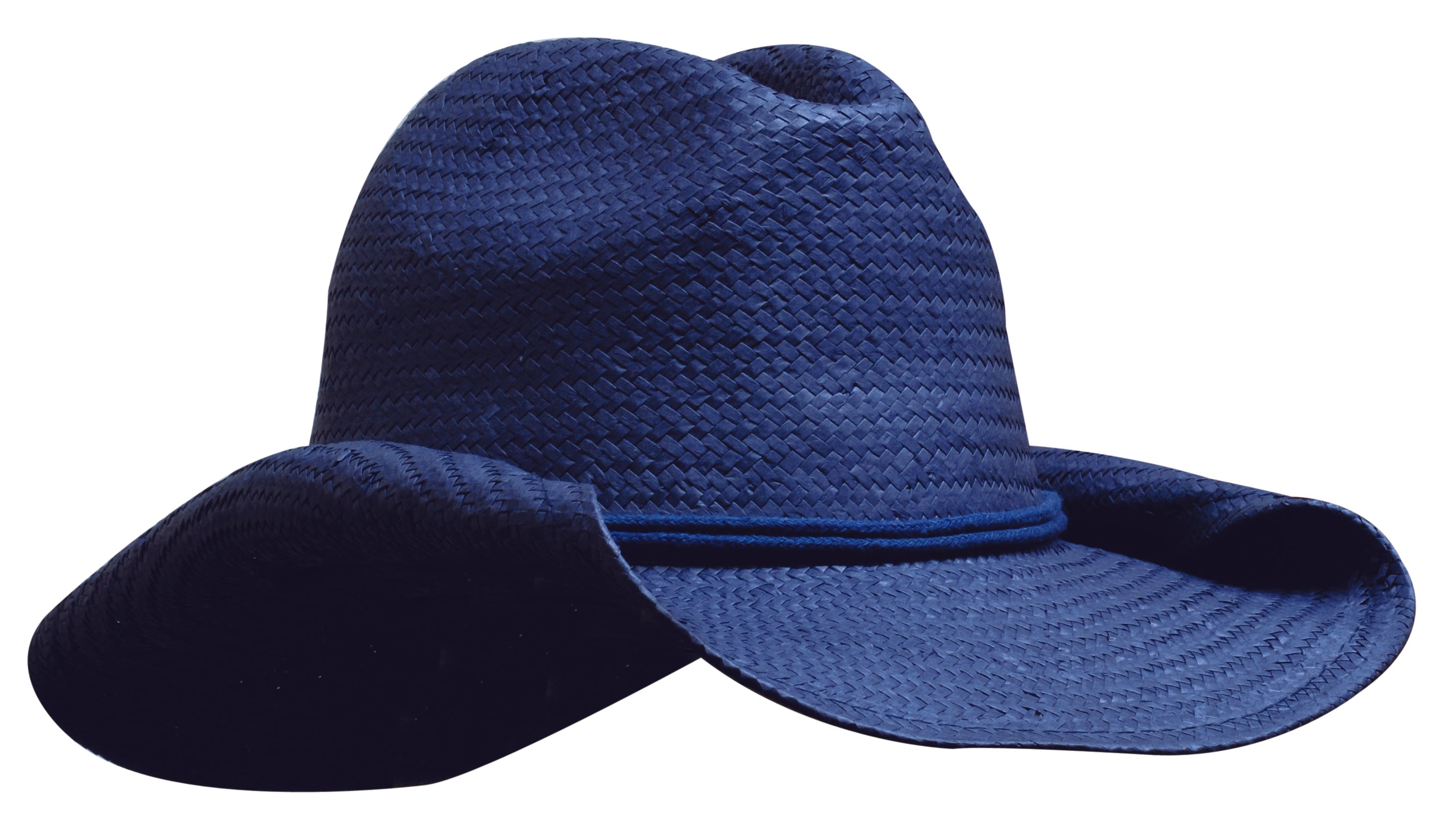 Headwear Cowboy Straw Hat X12 - S4283 Cap Headwear Professionals Navy One Size 