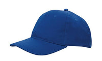 Headwear Brushed Cotton Cap X12 - 5002 Cap Headwear Professionals Royal One Size 