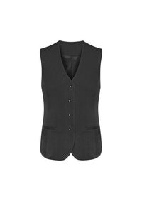 Biz Corporates Womens Longline Vest 50112 - Flash Uniforms 