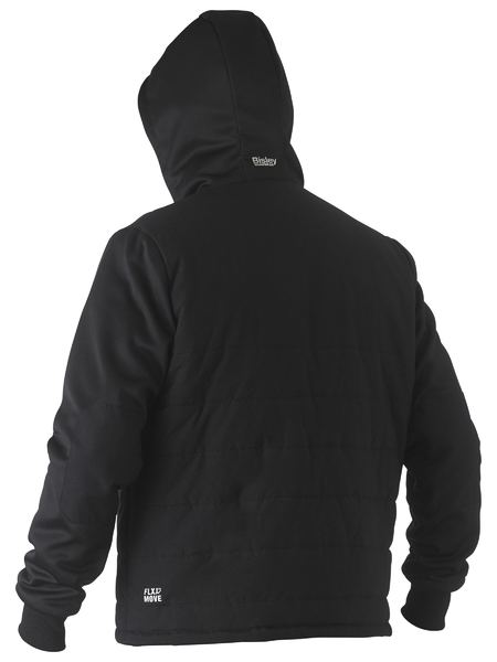 Bisley Workwear Puffer Fleece Hooded Jacket BJ6844  Bisley Workwear   