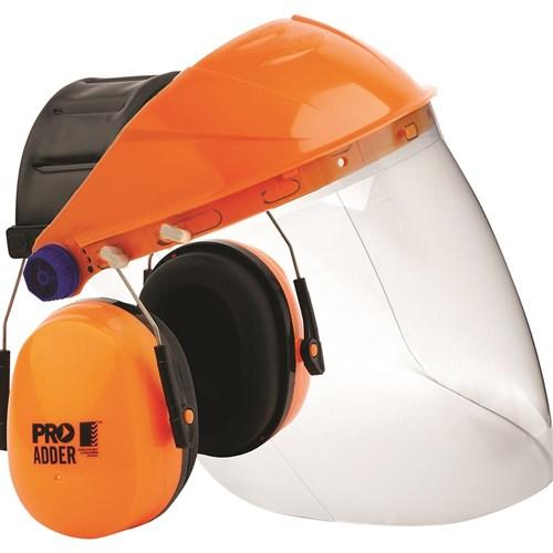 Pro Choice Assembled Browguard + Clear Economy Visor + Adder Earmuff - BGVCEADD PPE Pro Choice   