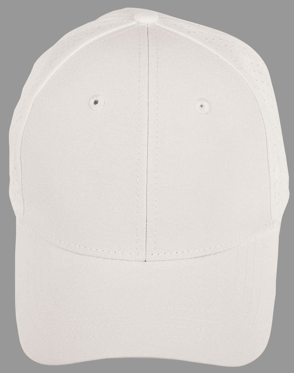 Winning Spirit 4 Way Stretch Laser Cut Runner's Cap CH88 Active Wear Winning Spirit White  