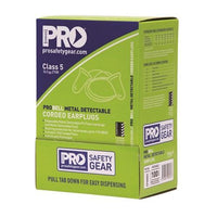 Pro Choice Pro-bell Pu Metal Detectable Earplug - Box Of 100 PPE Pro Choice   