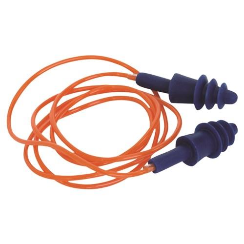 Pro Choice Pro-sil Reusable Silicon Earplugs - Corded - EPSC PPE Pro Choice CLASS 3  