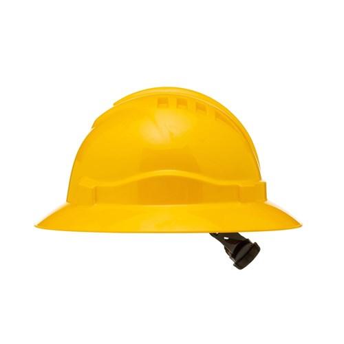 Pro Choice V6 Hard Hat Vented Full Brim - HH6FB PPE Pro Choice YELLOW  