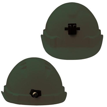 Pro Choice Hard Hat (V6) - Vented, 6 Point Push-lock Harness C/w Lamp Bracket X 20 - HHV6LB PPE Pro Choice GREEN  