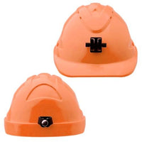 Pro Choice Hard Hat (V9) - Vented, 6 Point Push-lock Harness C/w Lamp Bracket X 20 - HHV9RLB PPE Pro Choice ORANGE  
