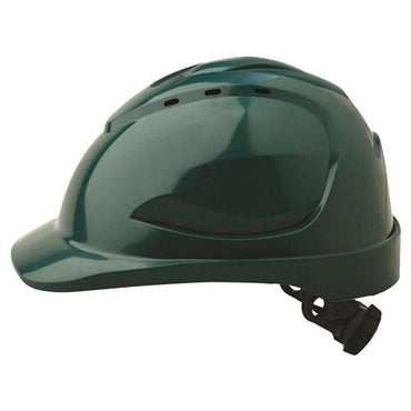 Pro Choice Hard Hat (V9) - Vented, 6 Point Ratchet Harness  - HHV9R PPE Pro Choice GREEN  