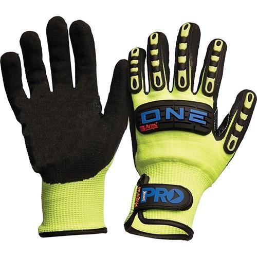 Pro Choice One Glove -nitrile Foam/cut Resistant Liner Rubber Back PPE Pro Choice 7  