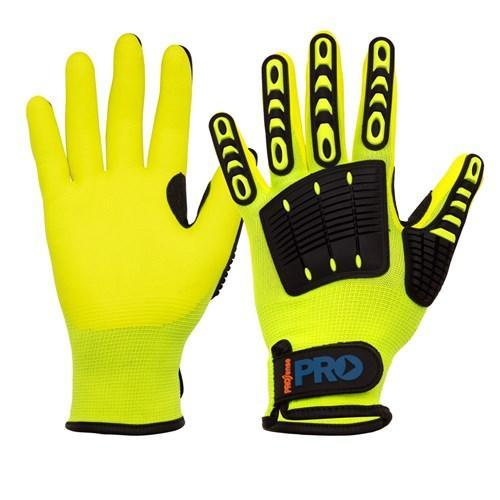 Pro Choice One Glove Impact High Vis Yellow  *new* PPE Pro Choice 7  