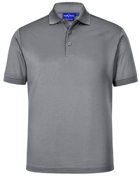 Winning Spirit Men's Sustainable Poly/Cotton Corporate Polo Shirt PS91 Casual Wear Winning Spirit Ash XS 