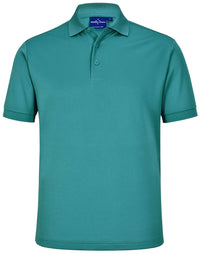 Winning Spirit Men's Sustainable Poly/Cotton Corporate Polo Shirt PS91 Casual Wear Winning Spirit Teal XS 