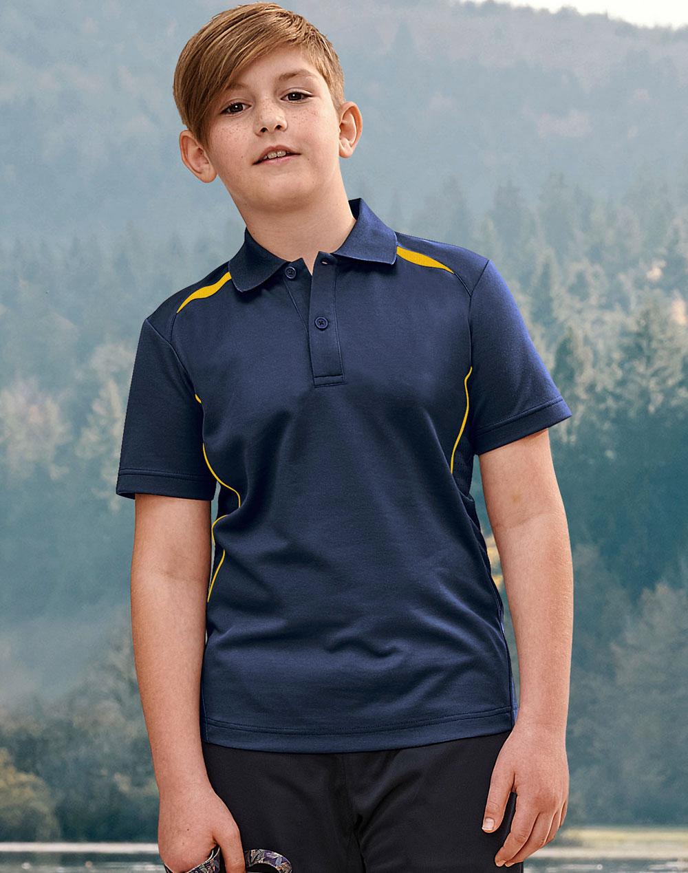 Winning Spirit Kid's Sustainable Poly/Cotton Polo Shirt PS93K Casual Wear Winning Spirit   
