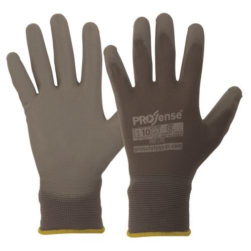 Pro Choice Pro-lite Grey Pu On Nylon Liner X12 - PUN PPE Pro Choice   