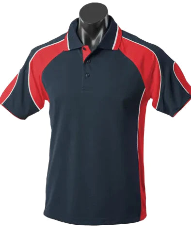 Aussie Pacific Murray Junior School Uniform Polo Shirt 3300 Casual Wear Aussie Pacific Navy/Red/White 6 