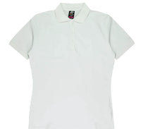 Aussie Pacific Ladies' Claremont Polo Shirt 2315 Casual Wear Aussie Pacific White 6 