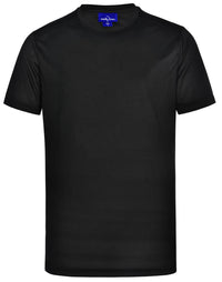 Men's Rapid CoolTM  Ultra Light Tee Shirt TS39 Casual Wear Winning Spirit Black XS 