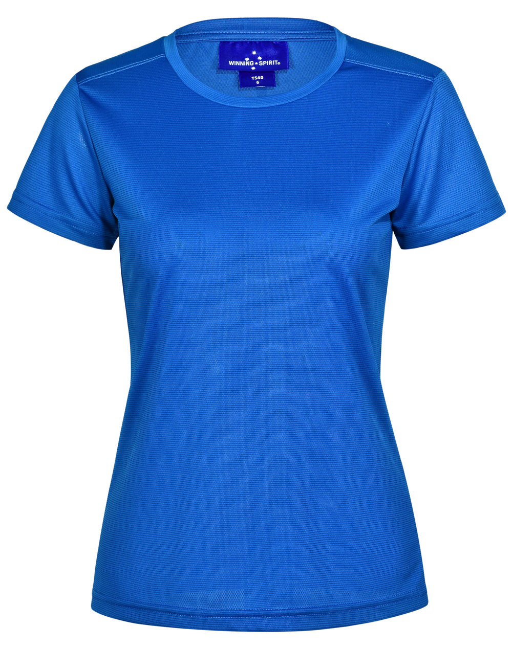 Ladies Rapid Cool TM  Ultra Light Tee Shirt TS40 Casual Wear Winning Spirit Electric Blue 6 