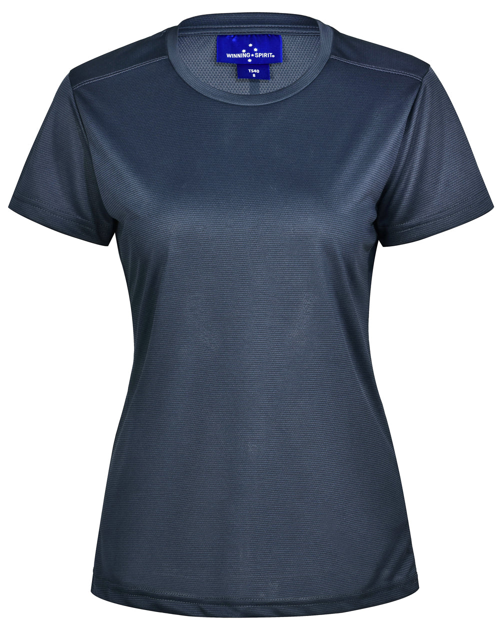 Ladies Rapid Cool TM  Ultra Light Tee Shirt TS40 Casual Wear Winning Spirit Graphite Grey 6 