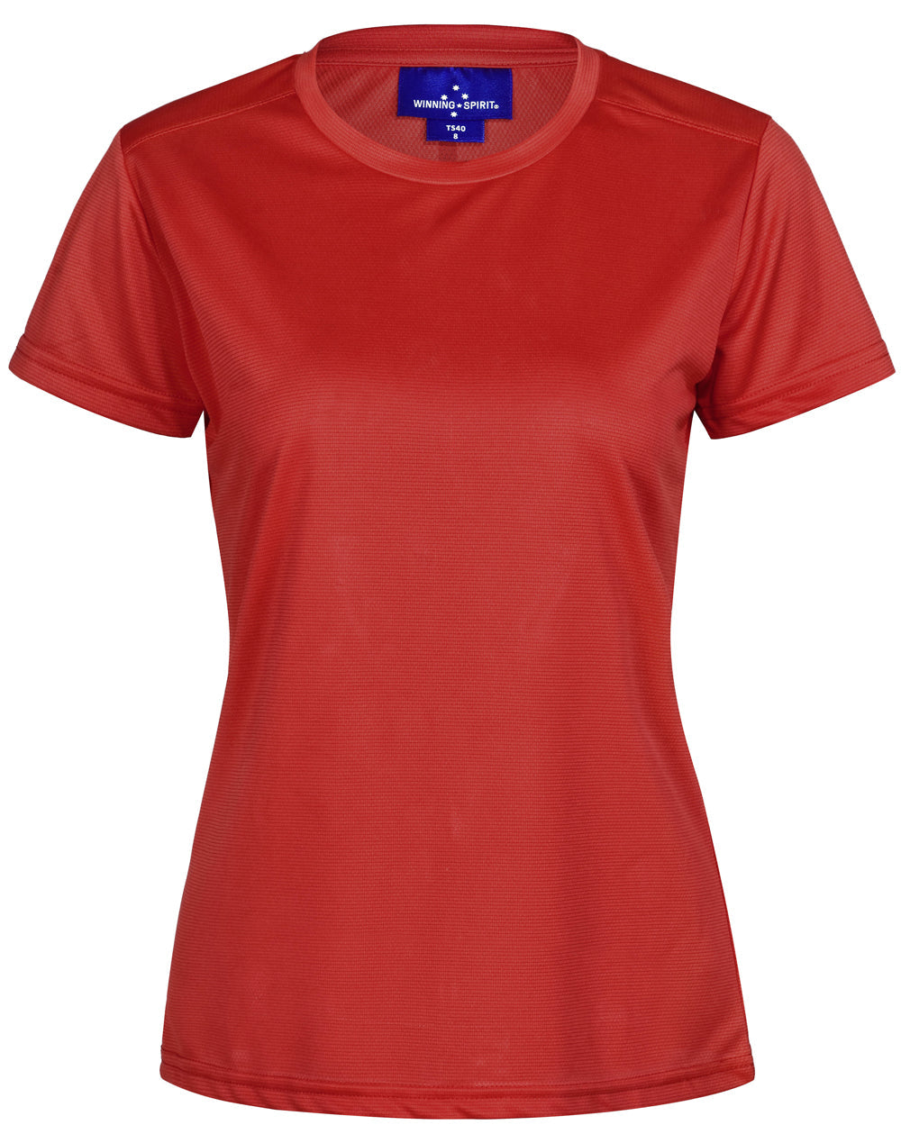 Ladies Rapid Cool TM  Ultra Light Tee Shirt TS40 Casual Wear Winning Spirit Red 6 