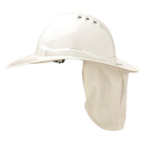 Pro Choice Shade Halo V6 Hard Hat Brim PPE Pro Choice WHITE  