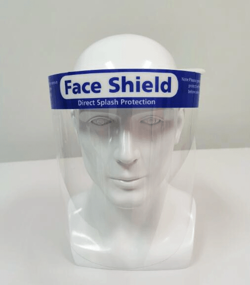 Face Shield Anti-fog Transparent Protective Disposable Visor x5 PPE flash uniforms   