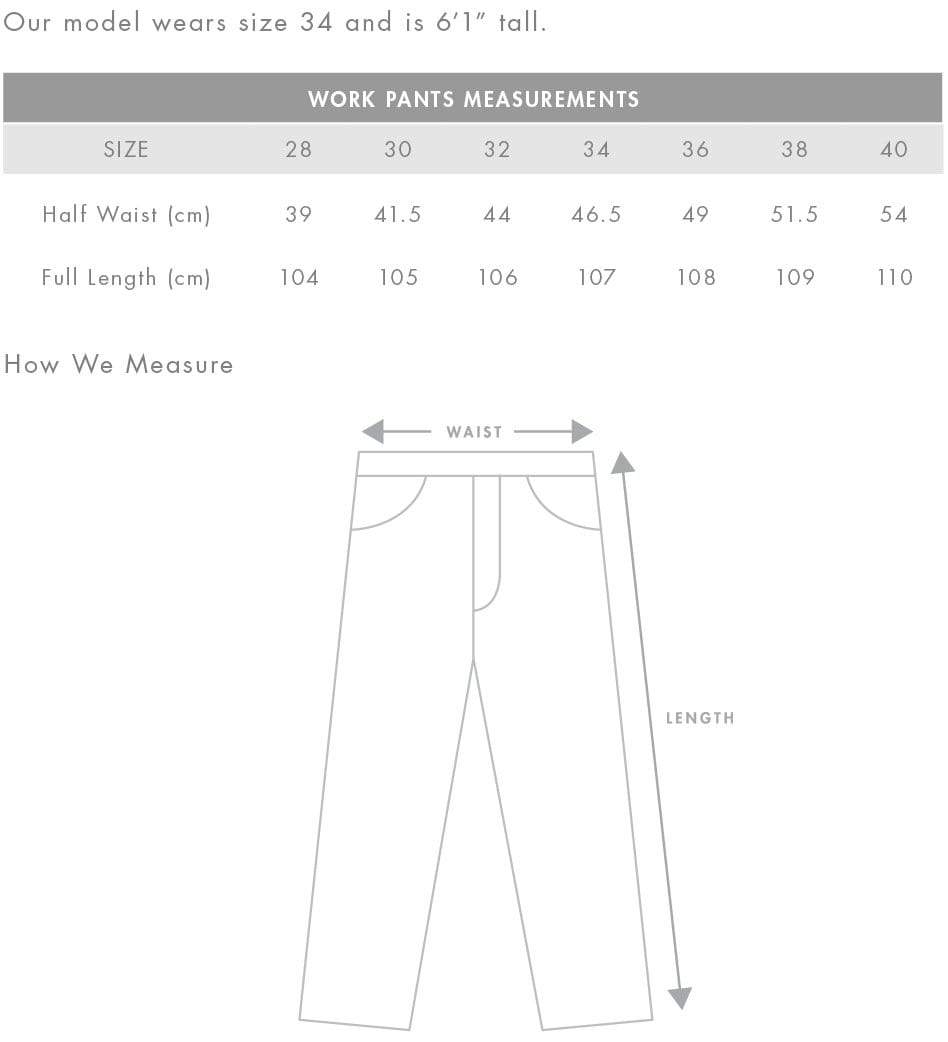As Colour Men's work pants 5907 Active Wear As Colour   