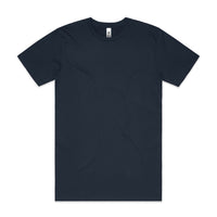 As Colour Men's block T shirt 5050 (No print no sale) Casual Wear As Colour   