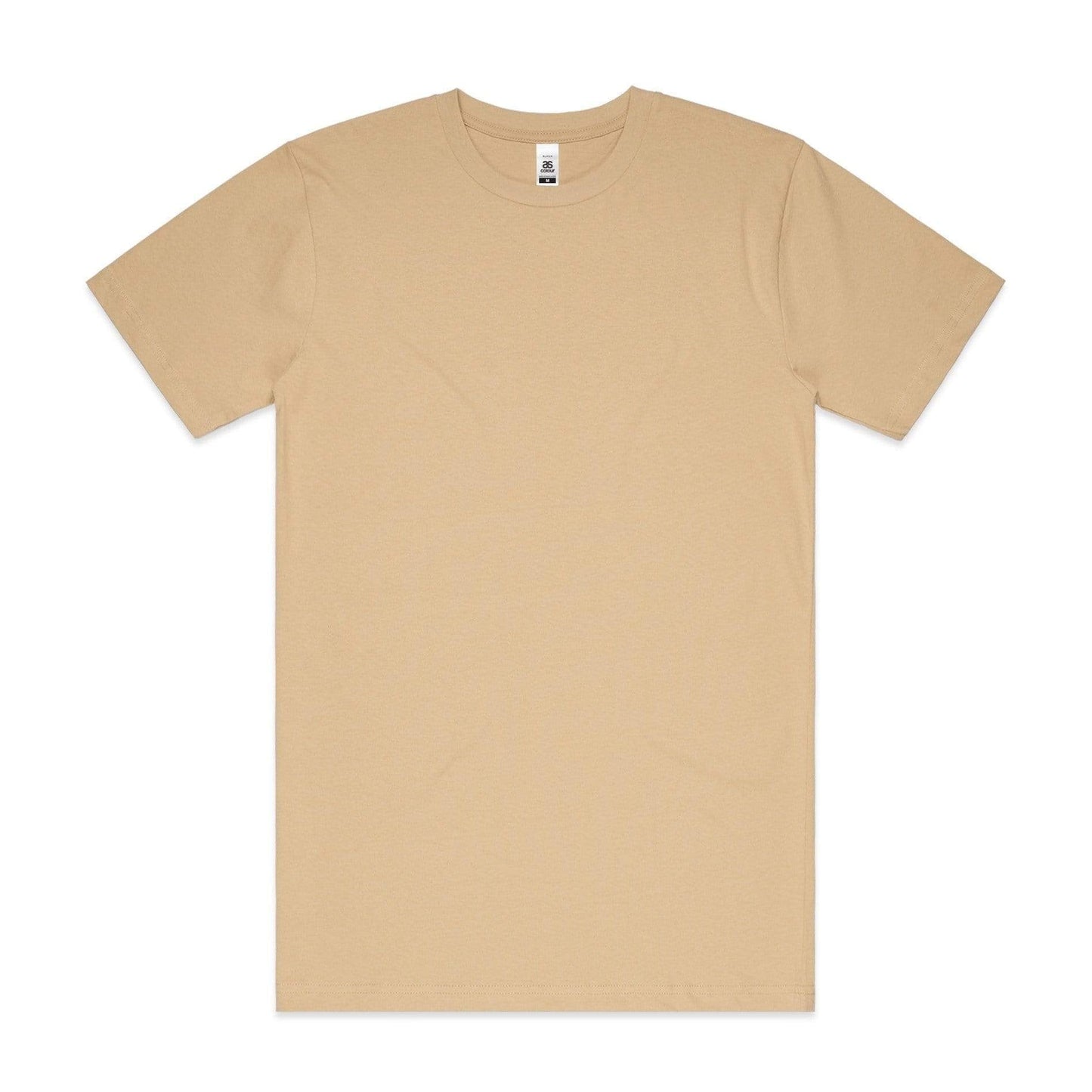 As Colour Men's block T shirt 5050 (No print no sale) Casual Wear As Colour TAN SML 