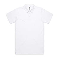 As Colour Men's chad polo 5402 Casual Wear As Colour WHITE SML 