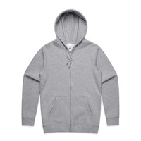 As Colour Men's index zip hoodie 5204 Casual Wear As Colour GREY MARLE XXS 