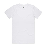 As Colour Men's organic tee 5005 Casual Wear As Colour WHITE XXS 