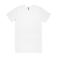 As Colour Men's tall tee 5013 Casual Wear As Colour WHITE SML 
