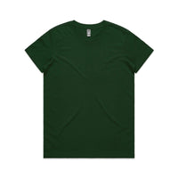 As Colour Women's maple tee 4001 Casual Wear As Colour FOREST GREEN XSM 
