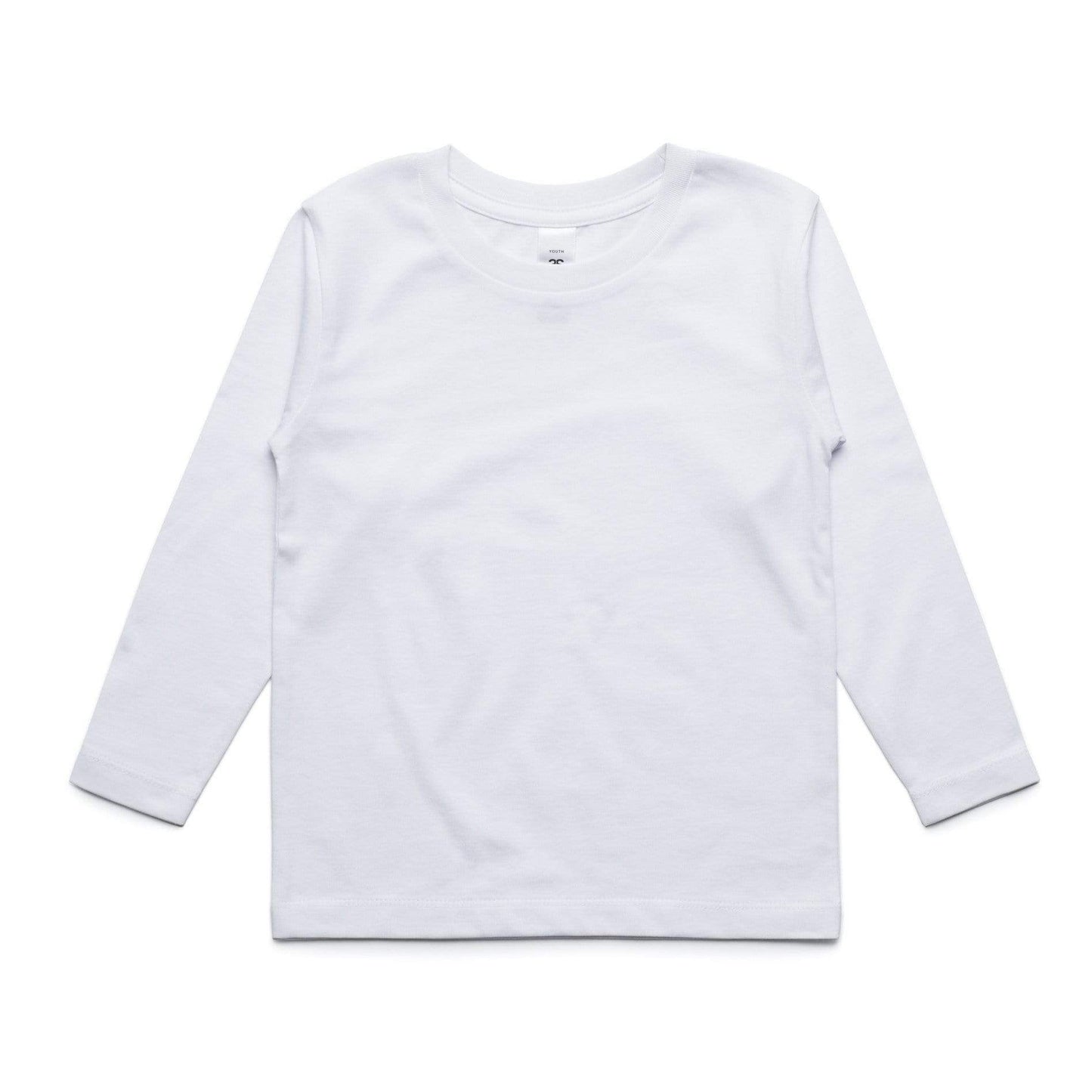 As Colour youth long sleeve tee 3008 Casual Wear As Colour WHITE 8Y 