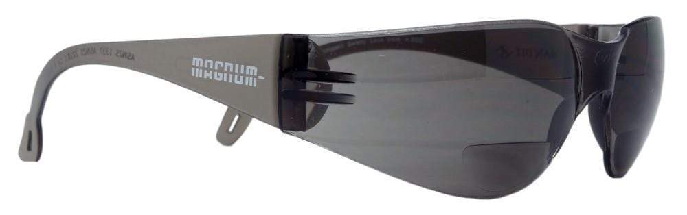 Magnum Safety Glasses - Bifocal Smoke Lens (+2.50) 068+2.50SD PPE ASW   