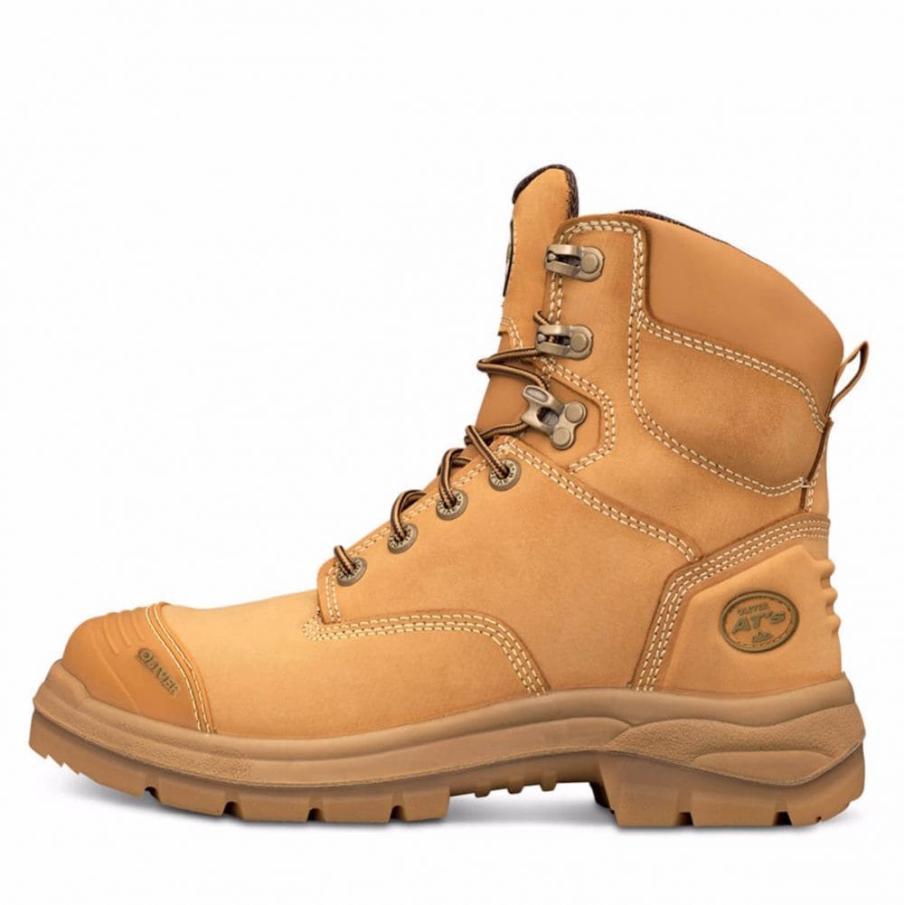 Oliver 150mm/6" Wheat Zip Sided Boot AT55 332Z Work Wear Oliver Shoes 4  