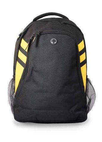 Aussie Pacific Tasman Backpack Bag 4000 Active Wear Aussie Pacific Black/Gold  